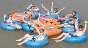 Bow river rafting