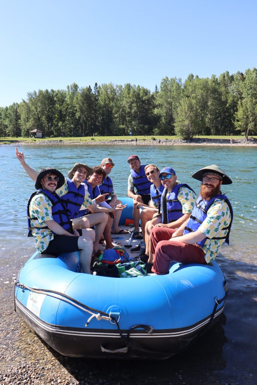 Stag Party Ready to Float the Bow! Stag Party Ready to Float the Bow!