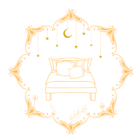 a close up of a logo