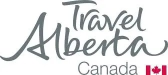 Logo: 'Travel Alberta Canada' with a small Canadian flag.